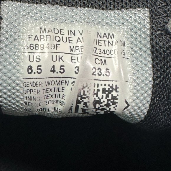 Converse All Star Low Sneakers - Size 6.5 - Rainbow Zebra Shoes - 568949F - Picture 10 of 10